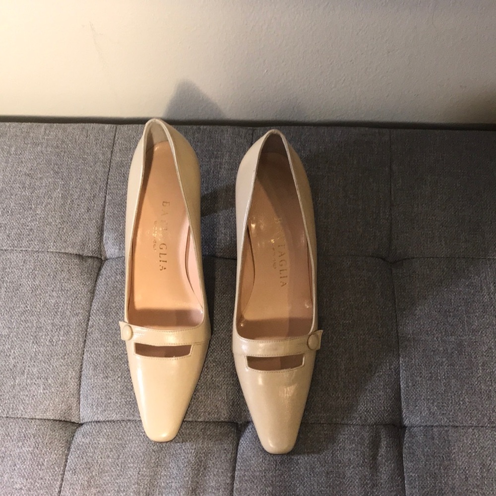 Giovanna Battaglia Cream Heels